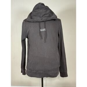 All Saints Brown Washed Pullover Sweatshirt Hoodie Men’s Size Medium M USED